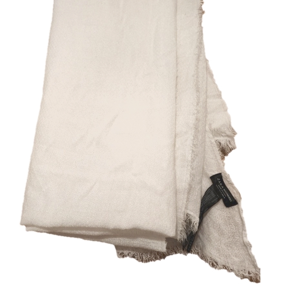 Zara Cream Knit Scarf